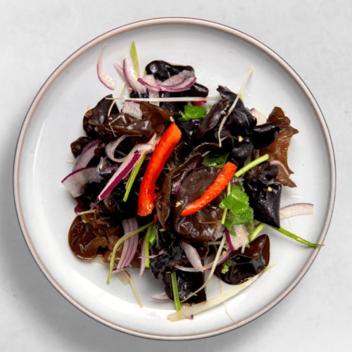 Morcheln Salat (leicht scharf)