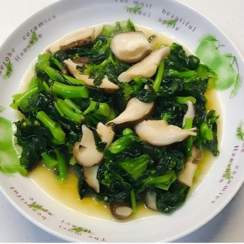 Shiitake-Pak Choi