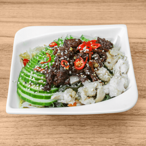 Nitochi Salat (scharf)