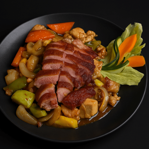Ente mit acht Schätzen