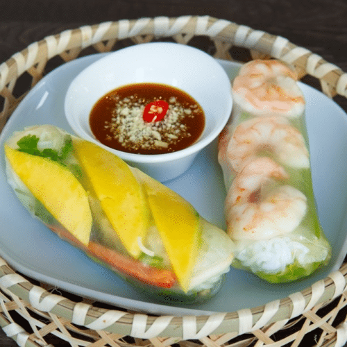Sommerrolle Vietnamesische Wurst