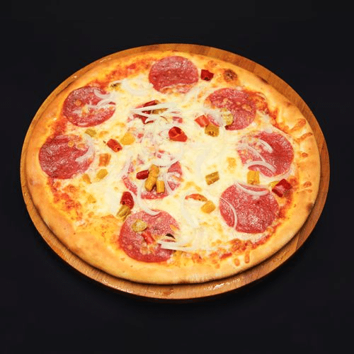 Pizza Waltendorfer Speziale (scharf)