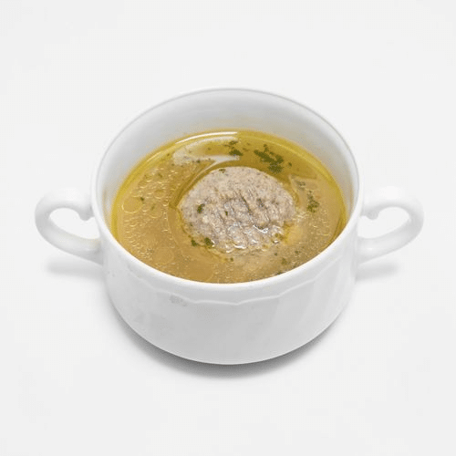 Hühnerbouillon mit Leberknödel