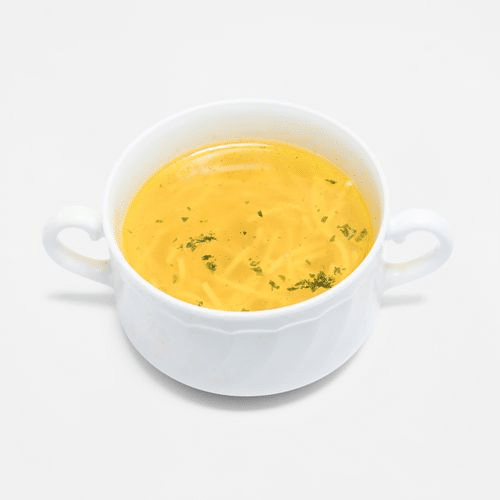 Hühnerbouillon mit Nudeln