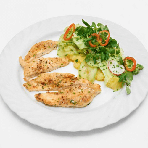 Gegrillte Bruststreifen