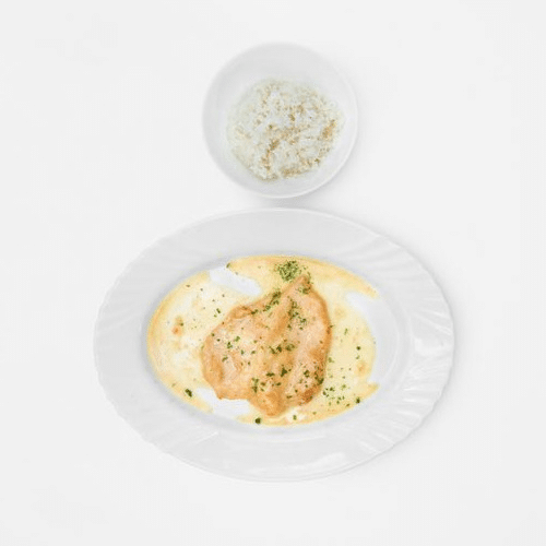 Hühnerschnitzel natur,Steirisch