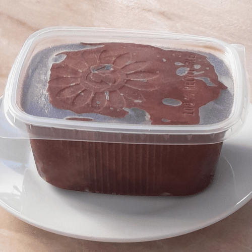 Schoko-Eis mit Zuckeraustauschstoffen