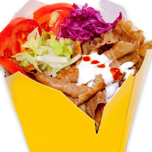 Kebap Box mit Rinderhackfleisch