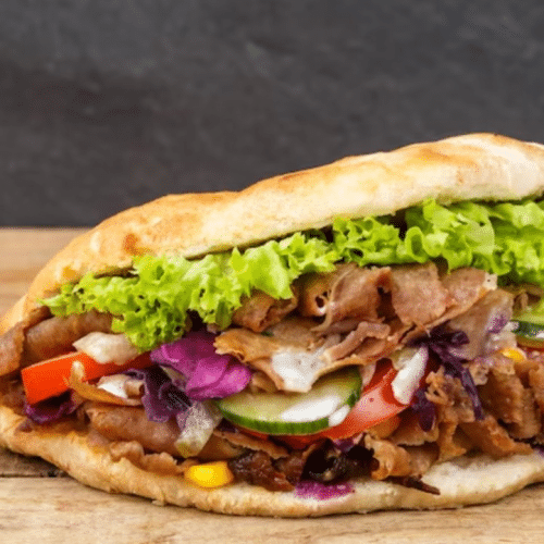 Vegetarisches Kebab