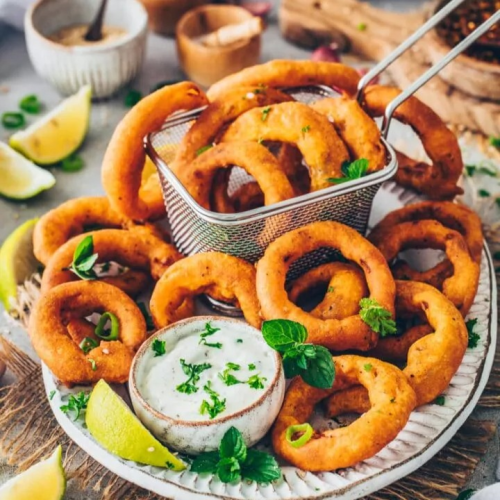 Zwiebel Ringe (12 Stück)