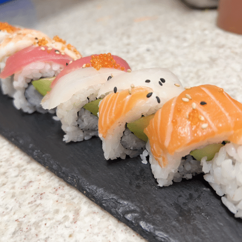 Rainbow Roll (8 Stück)