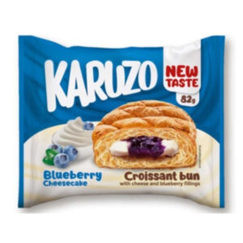 Karuzo Croissant Blueberry Cheesecake, 82g