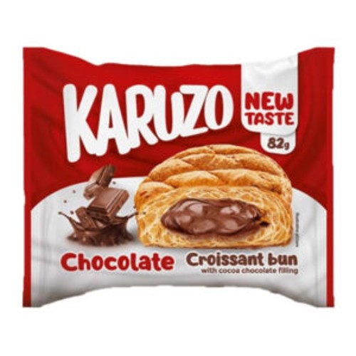 Karuzo Croissant Cocoa Cream & Chocolate, 82g