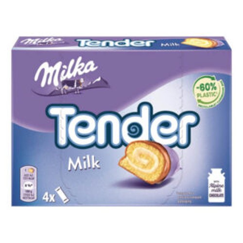 Milka Tender Milch 4er, 148g
