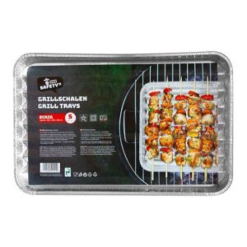 Grillschale Alu 5er, 5stk