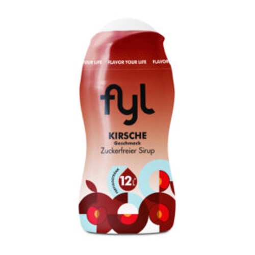 fyl Zuckerfreier Sirup Kirsche für 12l, 48ml