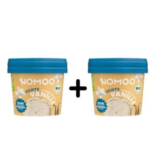 NOMOO Vanilleeis 100ml 1 + 1 Aktion, 200ml