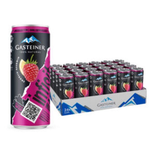 Gasteiner Himbeer Zitrone Dose 16+8 gratis, 7920ml