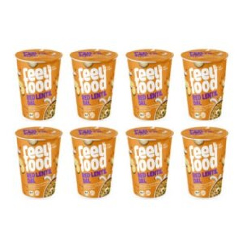 Feel Food Red Lentil Dal 8er, 680g