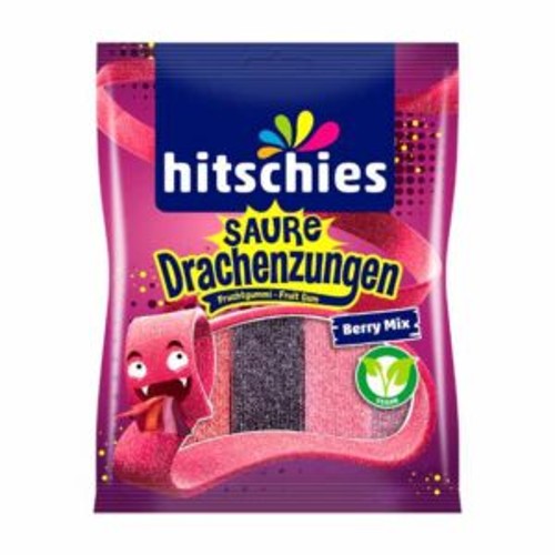 Hitschies Saure Drachenzungen Berry Mix, 125g