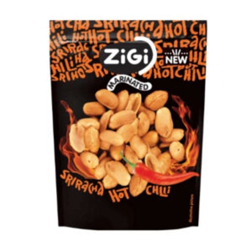 Zigi Peanuts Sriracha Hot Chili, 70g