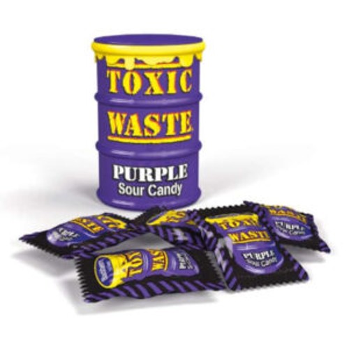 Toxic Waste Purple Sour Candy, 42g