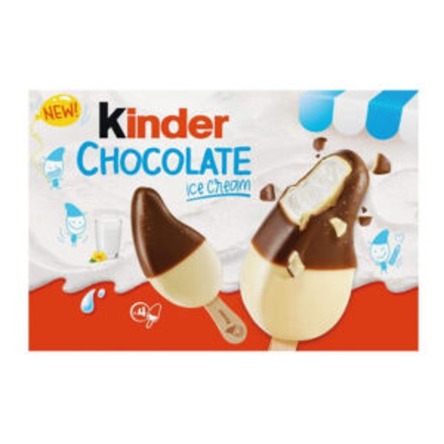 Ferrero Kinder Schokolade Eis 4er, 220ml