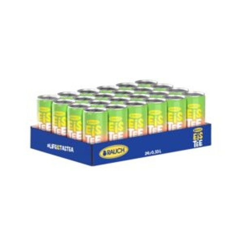Rauch Eistee Erdbeer Kiwi Dose 24er, 7920ml