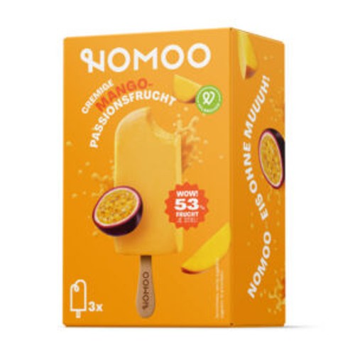NOMOO Mango-Passionsfrucht 3er, 195ml
