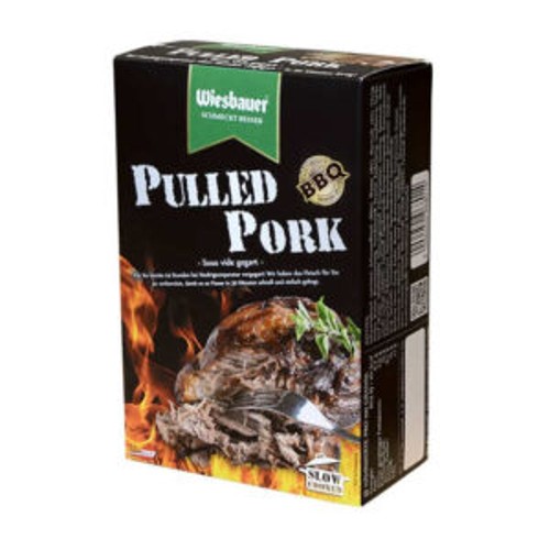 Wiesbauer Sous Vide Pulled Pork mit BBQ Sauce, 400g