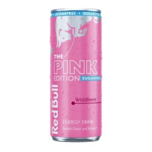 Red Bull The Pink Waldbeere sugarfree, 250ml