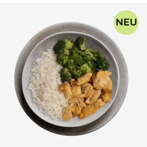Fit2Go Teriyaki-Huhn mit Brokkoli und Basmatireis, 400g