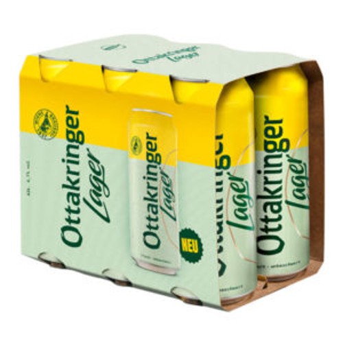Ottakringer Lager Dose 6er, 3000ml