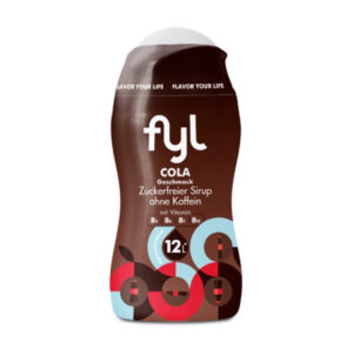 fyl Zuckerfreier Sirup Cola für 12l, 48ml