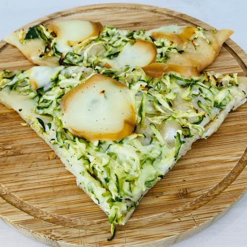 Pizza mit Zucchini (1 Stück)