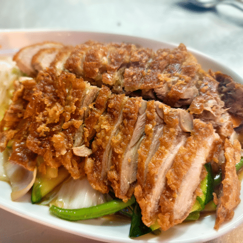 Knusprige Ente mit Wok-Gemüse
