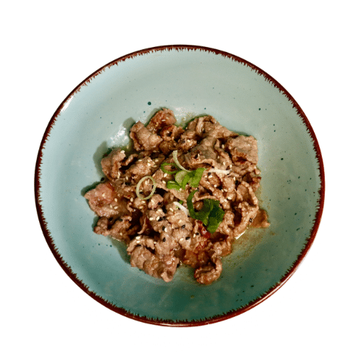 Build Your own Rice Salat Bowl mit Rind