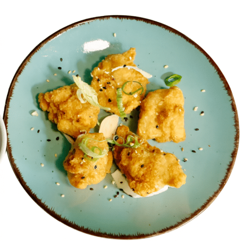 Korean fried Chicken (Sesame Sauce)