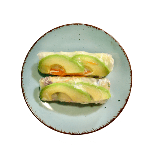 Sommerrolle mit Avocado