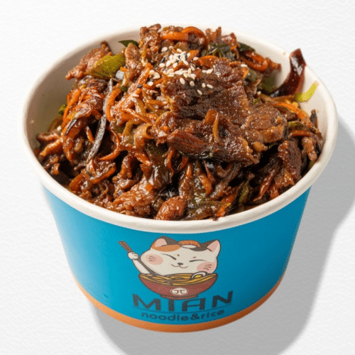 Eierreis mit Bulgogi