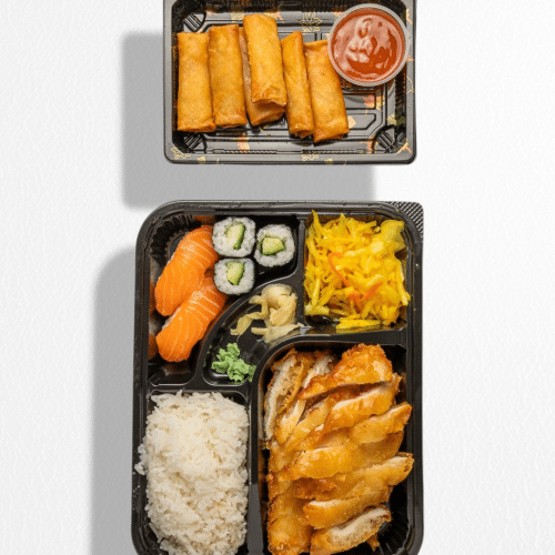 Knuspriges Huhn Bento
