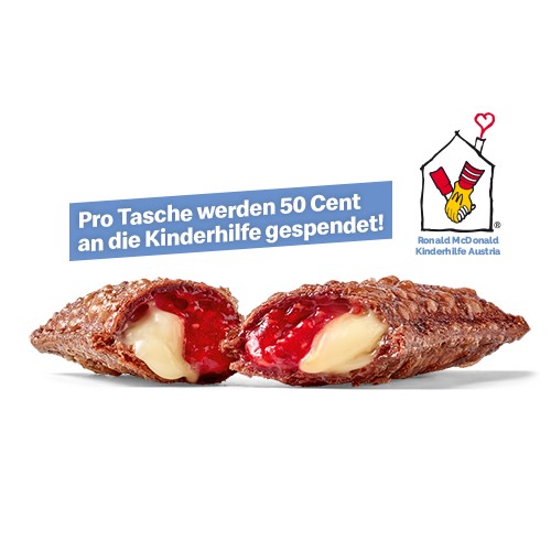 Kakao-Himbeer-Vanille Tasche