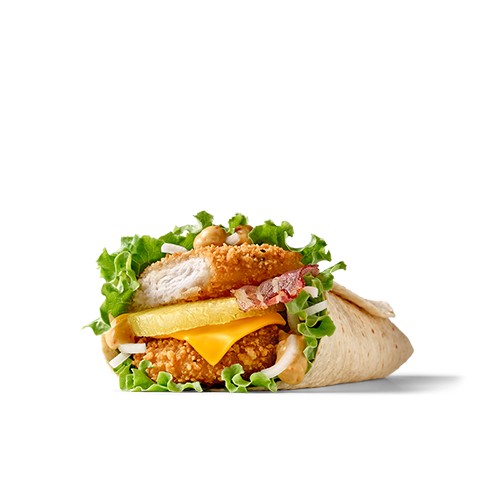 Juicy Pineapple Premium Chicken Wrap