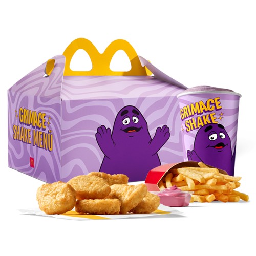 Grimace Shake Menü 6er Chicken McNuggets