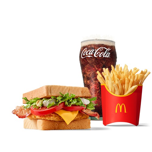 Chicken Club Sandwich McMenü
