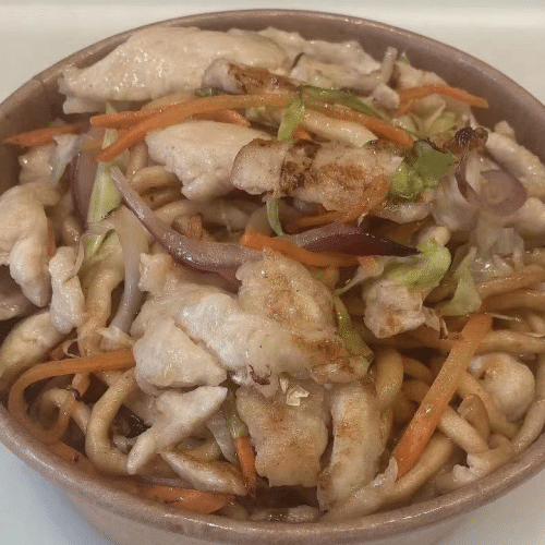 Nudeln mit Chicken