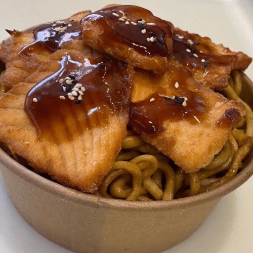 Nudeln mit Fisch