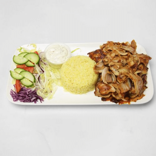 Hühner Kebap Teller