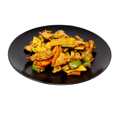 Chili Hühnerfleisch (leicht scharf)