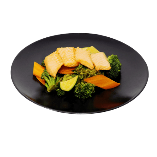 Wok Lachs